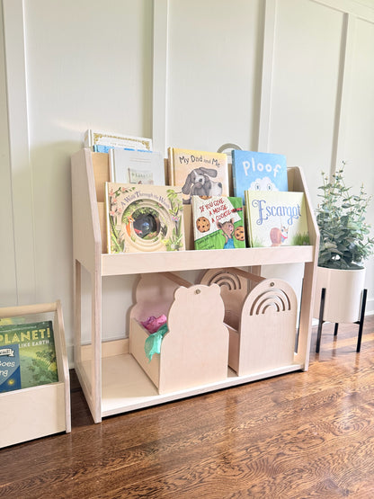 Read & Play Book and Caddy Bookshelf