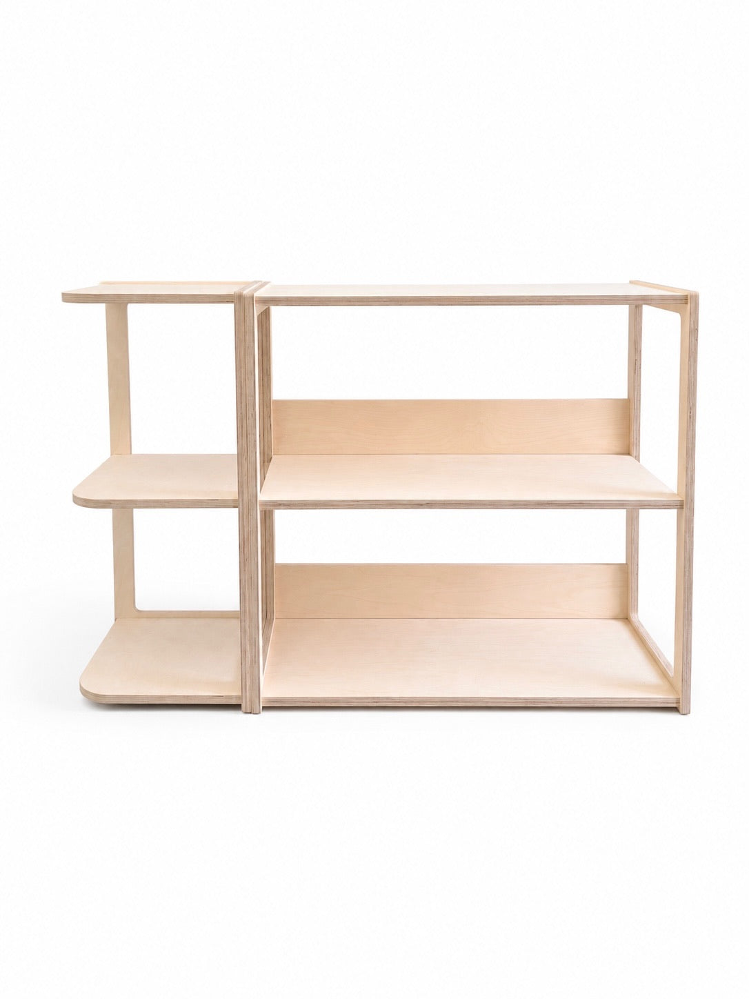 Corner and End Toy Shelf
