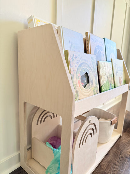Read & Play Book and Caddy Bookshelf