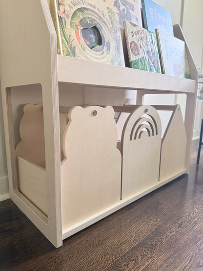 Read & Play Book and Caddy Bookshelf