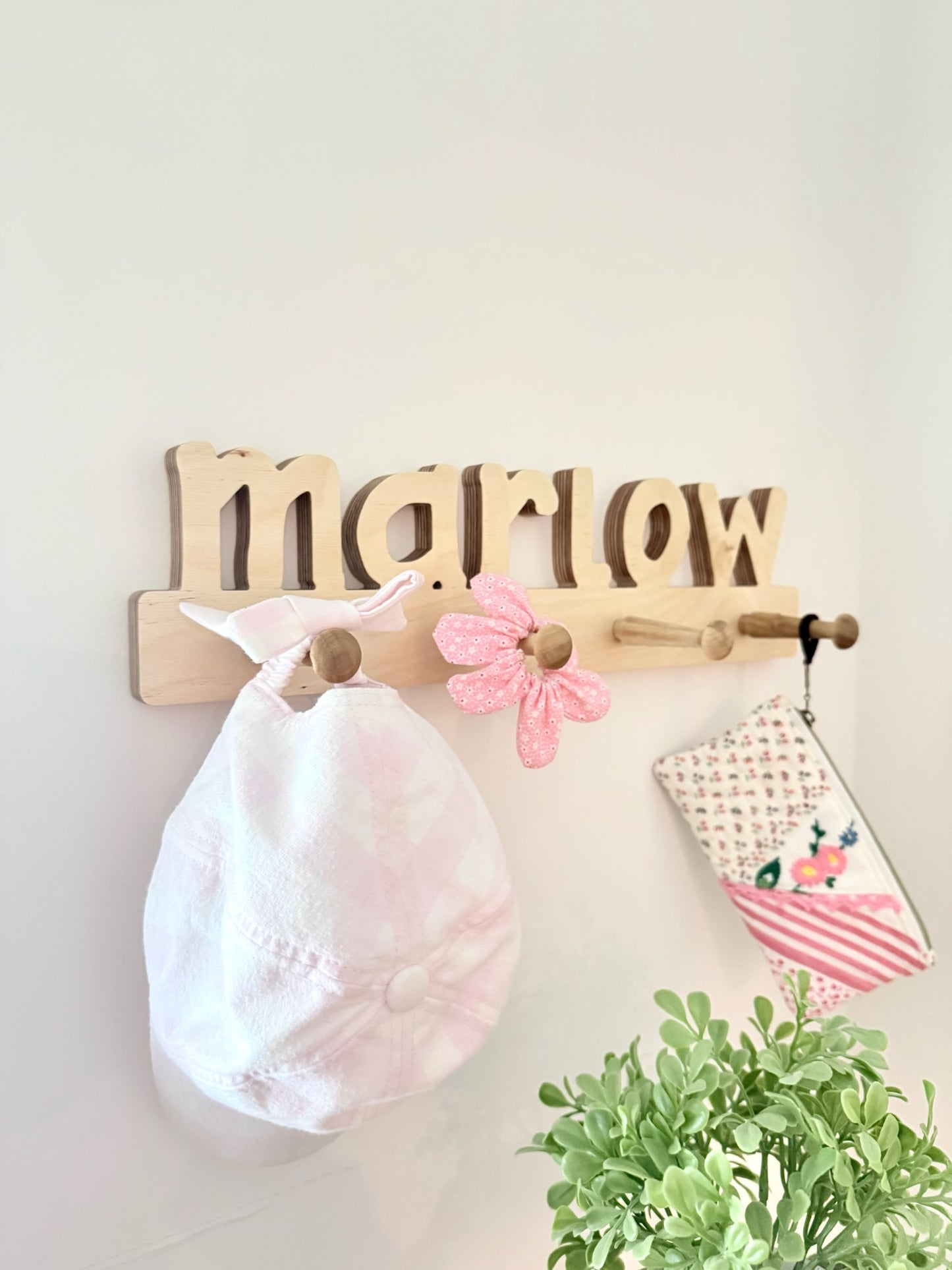 Personalized Name Rack