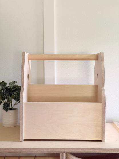 Personalized Book and Toy Caddy Box