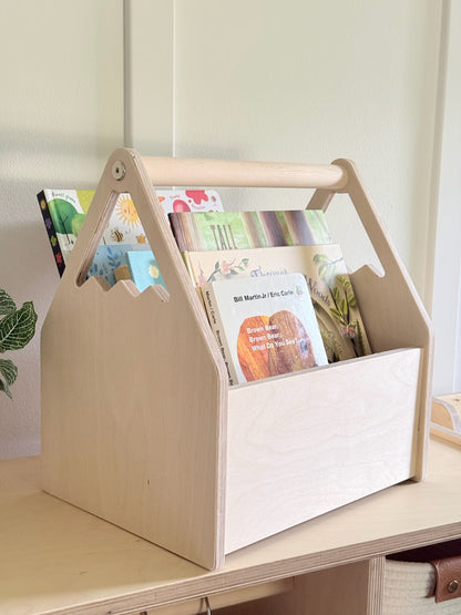 Personalized Book and Toy Caddy Box