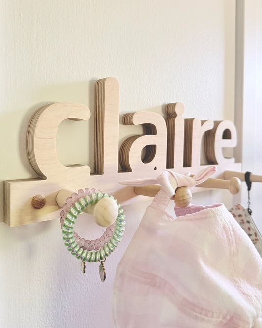 Personalized Name Rack